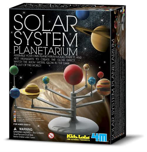 Child Thinking Educational DIY Toy Nine Planets Science Solar System Model Kit 