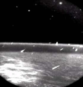 Leonid_meteor_shower_as_seen_from_space_