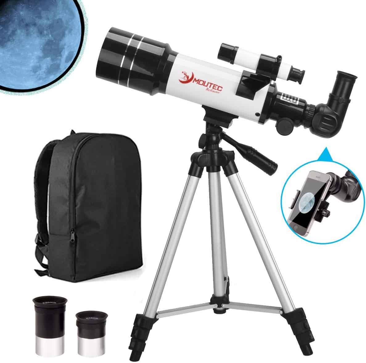 MOUTEC Telescope for Kids and Astronomy Beginners