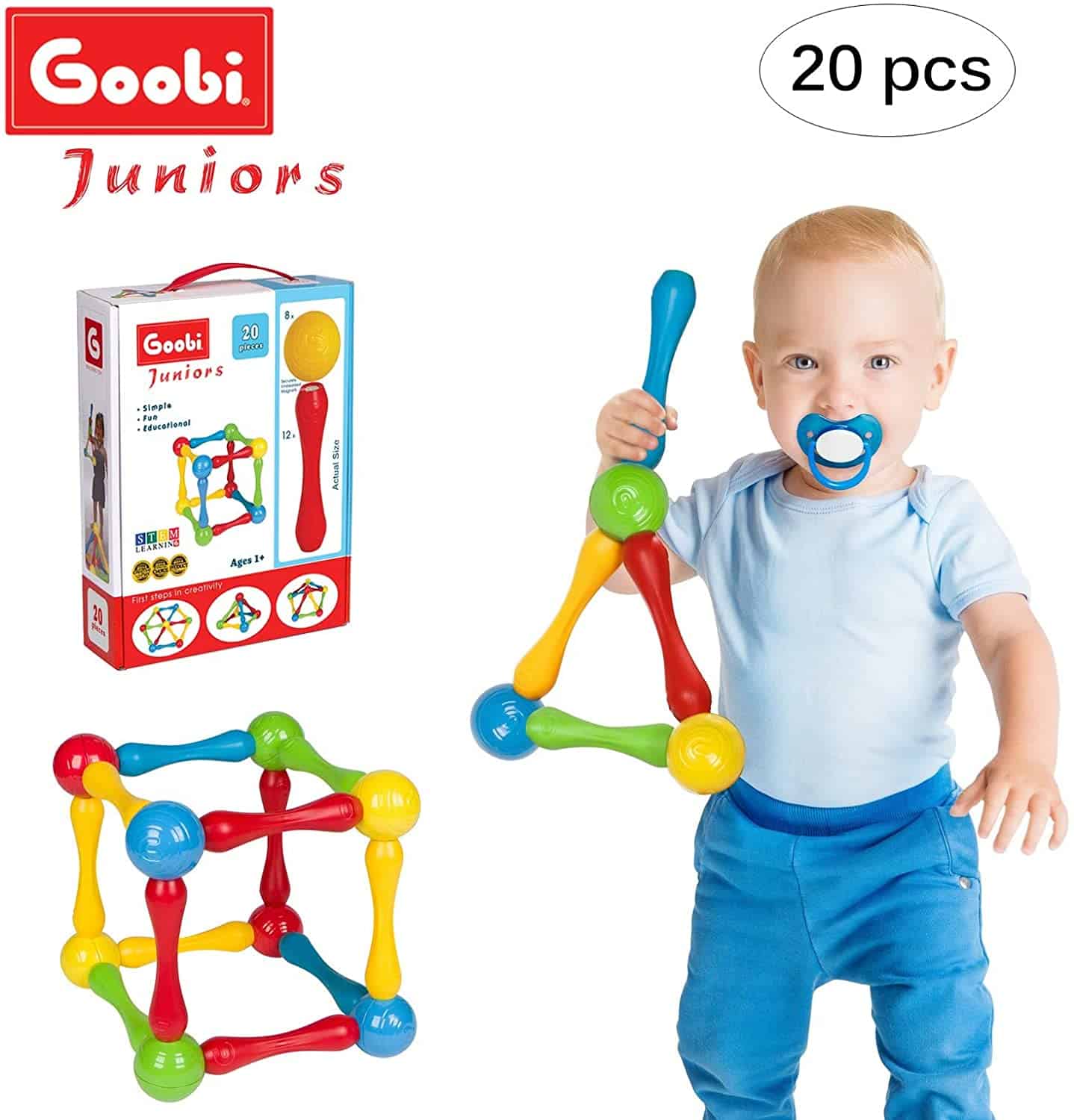 Goobi Juniors 20 Piece Construction Set