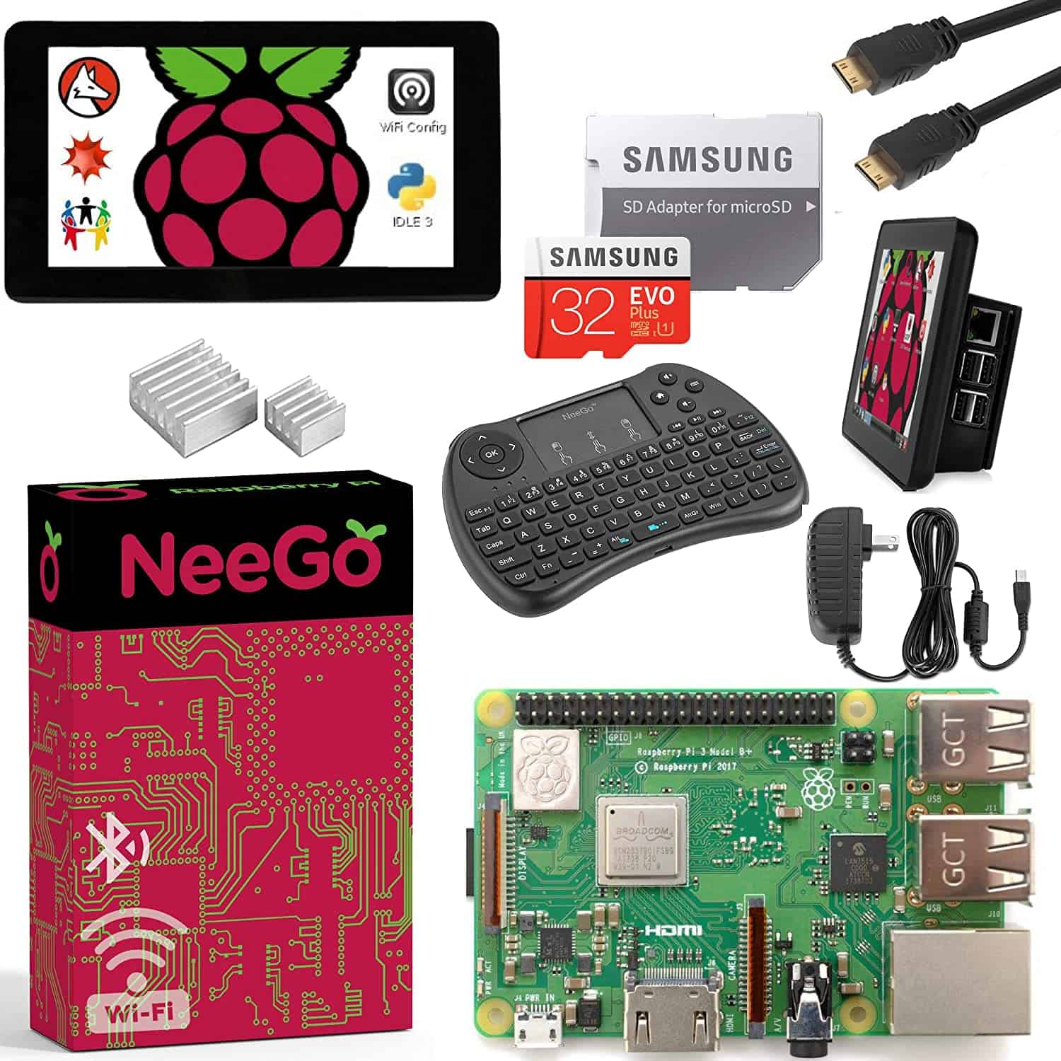 NeeGo Raspberry Pi 3 B+ (B Plus) Ultimate Kit