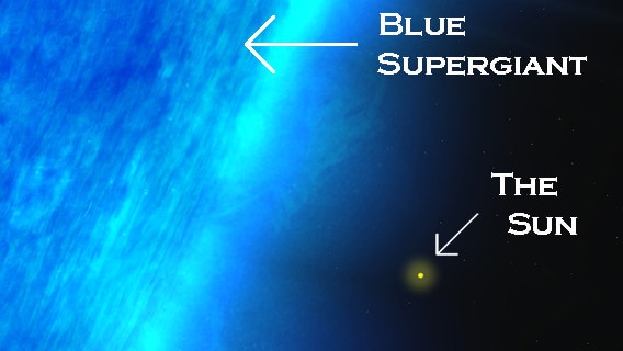 Blue Supergiant Star