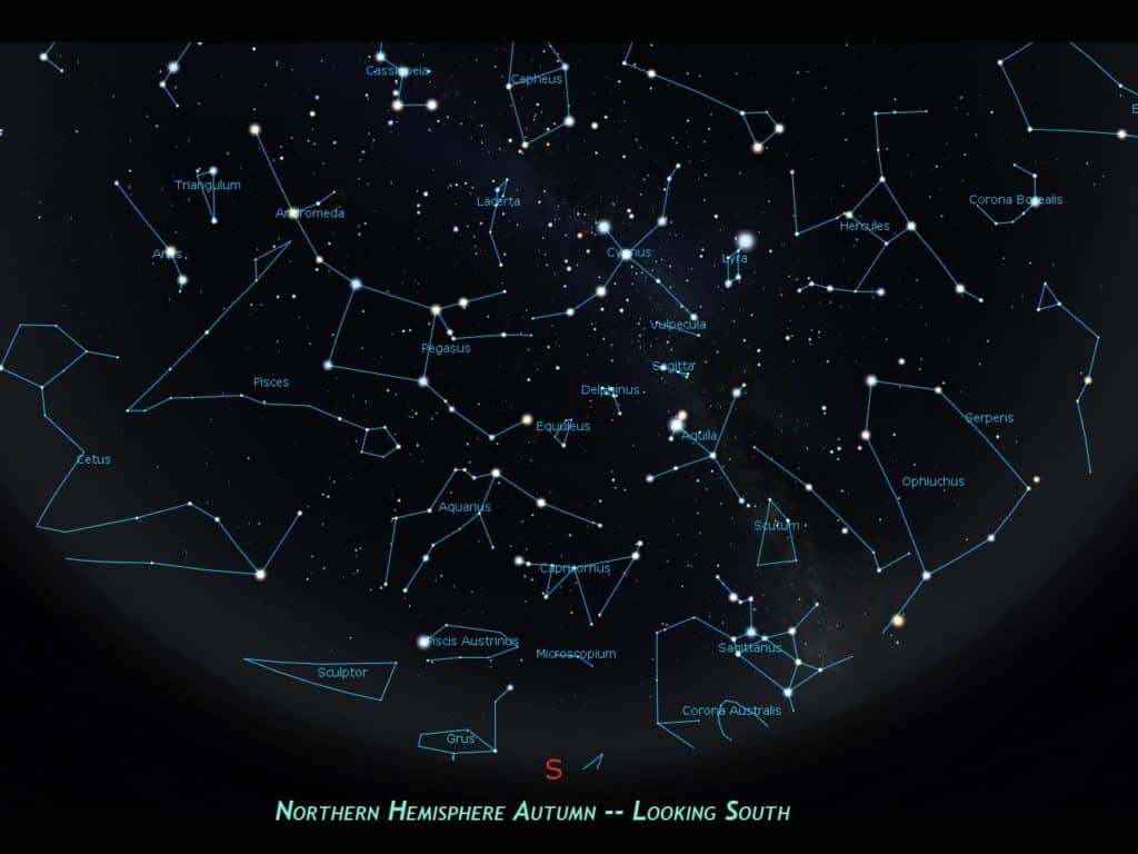 Je Aquarius podzimní souhvězdí?