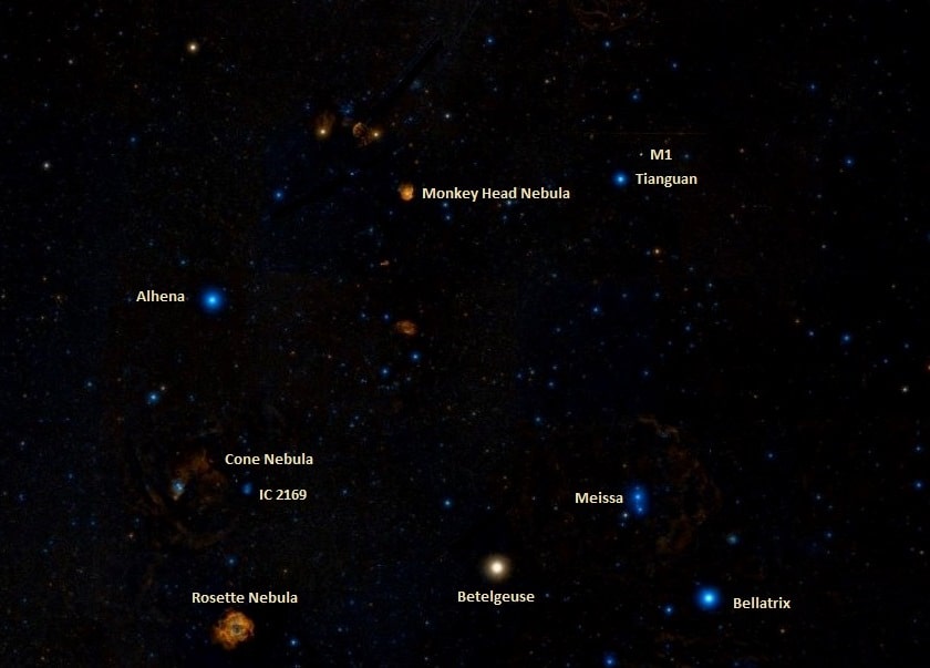 Meissa-Rosette-Nebula-Monkey-Head-Nebula